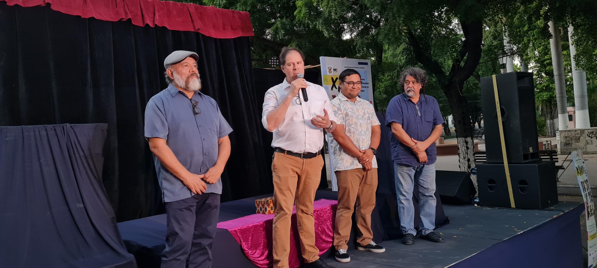 $!Autoridades inauguraron el Festival Internacional de Teatro de Títeres ‘Nortíteres’.