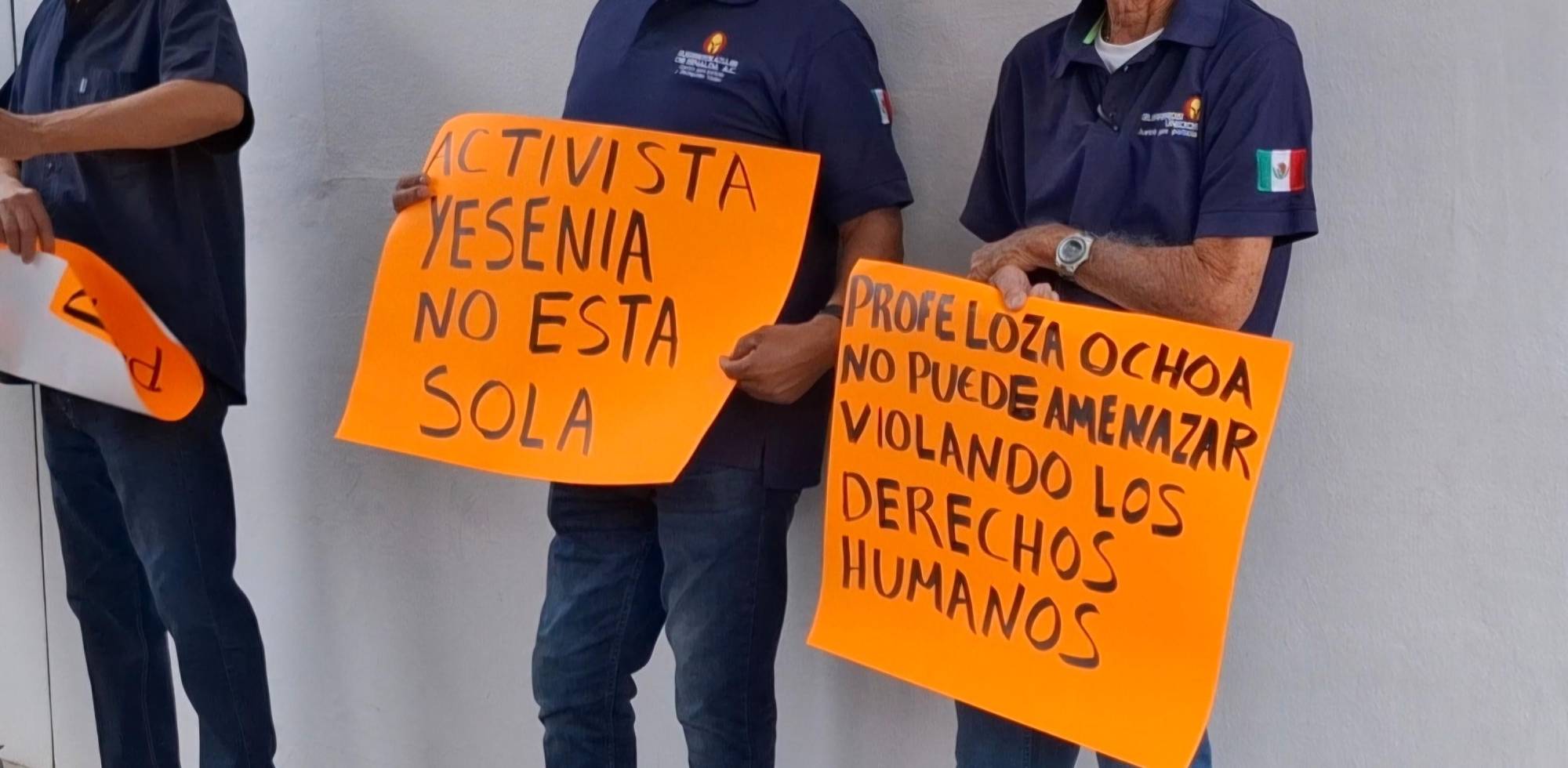$!Manifestantes ‘cierran’ instalaciones de la CEDH en Sinaloa