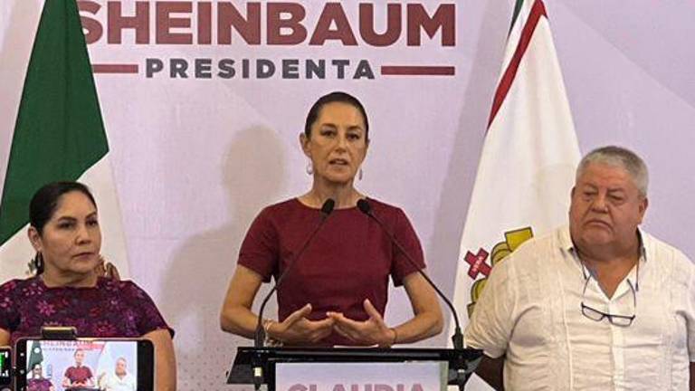 Claudia Sheinbaum calificó la propuesta de la candidata de oposición como “una ocurrencia”.