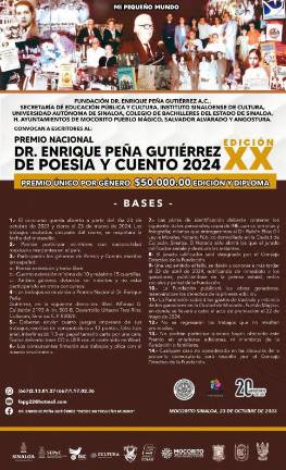 La convocatoria concluirá este sábado 23 de marzo.