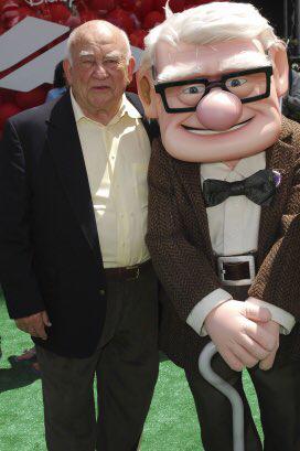 $!Ed Asner en la premiere de “UP” en 2009.