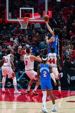 El Thunder se lleva una contundente victoria por 124-104.