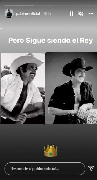 $!Pablo Montero rinde homenaje a Vicente Fernández rumbo a su bioserie