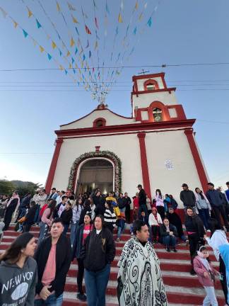 Celebran en Matatán la centenaria fiesta de la Virgen de la Candelaria