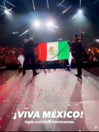 Banda MS celebró el Día de la Independencia en Las Vegas.