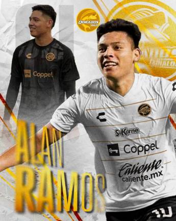 Alan Ramos ya se integró a los trabajos de los sinaloenses.
