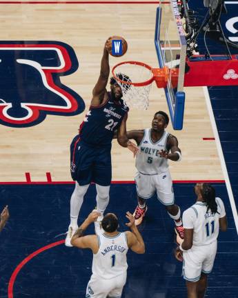 Joel Embiid tuvo su mejor actuación de la temporada.