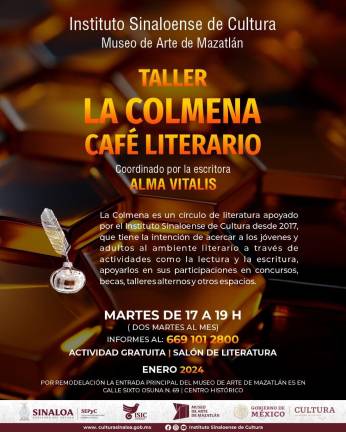 El taller se lleva a cabo dos martes de cada mes.