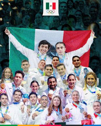 La delegación mexicana fue la mejor en los JCC 2023.