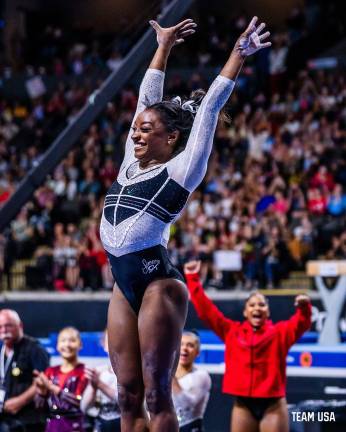 Simone Biles vuelve a las competencias.