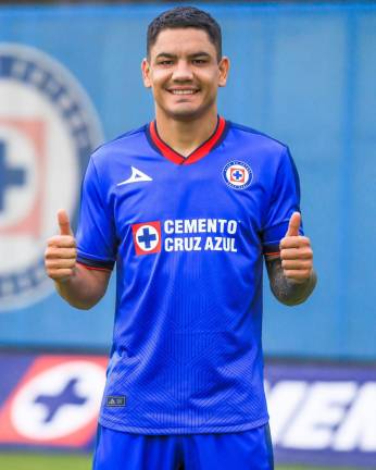 Gabriel Matías Fernández ya viste de celeste.