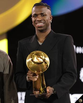 Vinicius Jr es elegido como el mejor jugador y mejor atacante.
