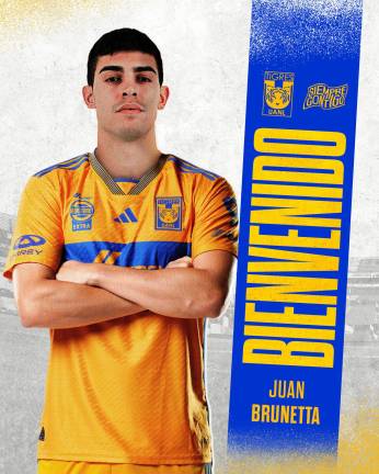 Juan Brunetta llega a Tigres.