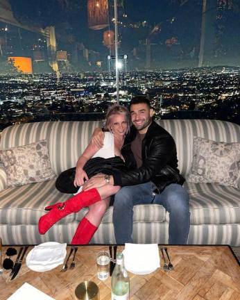 Britney Spears y Sam Asghari