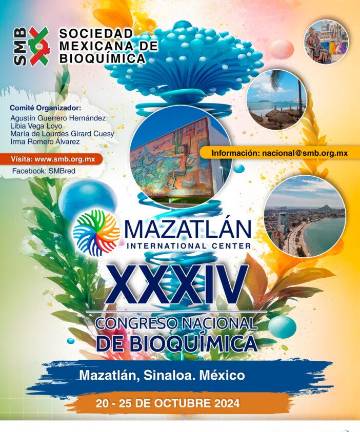 Congreso Nacional de Bioquímica en Mazatlán.