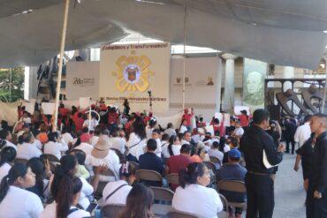La Alcaldesa de Chilpancingo no canceló el Informe de Gobierno a pesar de los daños que dejó el huracán Otis.