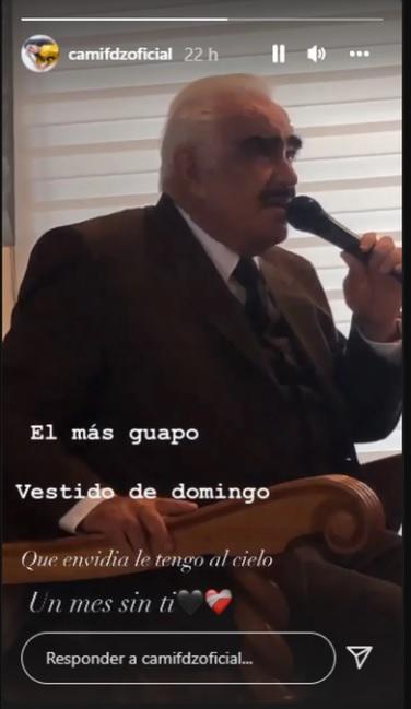 $!Vicente Fernández: así lo recuerdan Alejandro Fernández y su familia a un mes de su partida