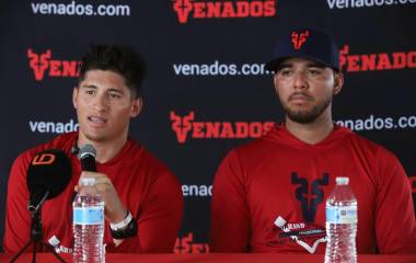 Alex Tovalín y Adolfo Ramírez mostraron confianza en el material con el que contará Venados de Mazatlán para la próxima temporada.