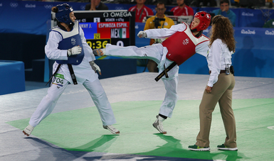 María del Rosario Espinoza y el resto de los taekwondoínes mexicanos ya iniciaron su camino rumbo a Tokio 2021.