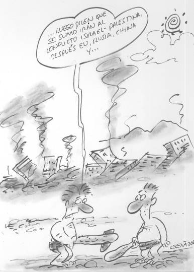 Cartón distópico