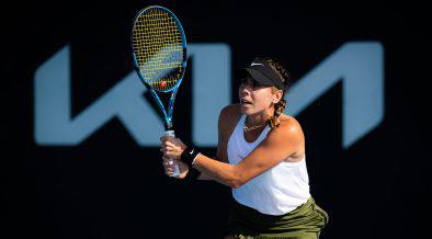 Giuliana Olmos pierde en el Dobles Femenil.