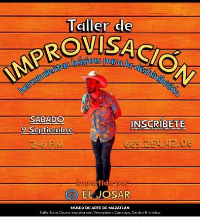 El taller se llevará a cabo el 9 de septiembre.