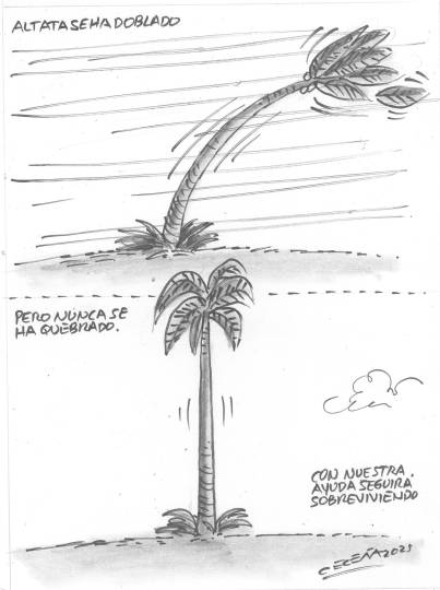 Altata, valiente y resiliente