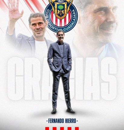 Fernando Hierro sale de Chivas.