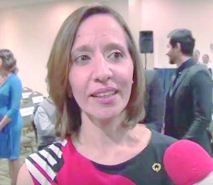Helena Larsen Ayala, presidenta de Canacintra.