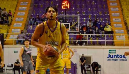 Daniel Soto tuvo nueve punto en total durante su participación semanal con Dorados de Chihuahua.