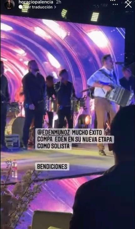 $!Confirmado: Edén Muñoz ya es solista