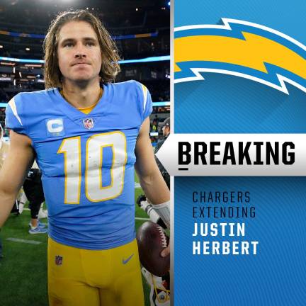 Justin Herbert.