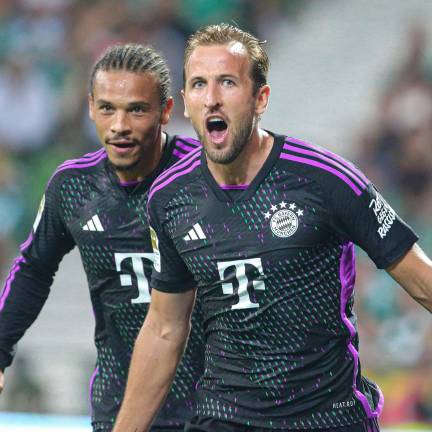 Harry Kane festeja su gol.