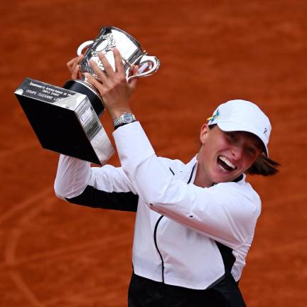 Iga Swiatek gana su cuarto Grand Slam.