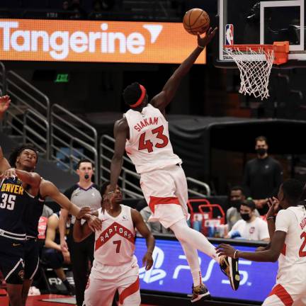 Raptors domina a Nuggets.