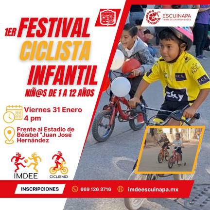 Los pequeños ya pueden inscribirse.