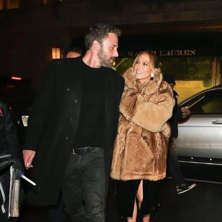 Ben Affleck y Jennifer López.