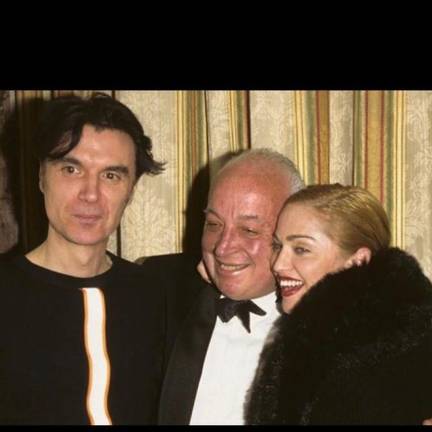 Madonna lamenta deceso de Seymour Stein (al centro) y comparte varias fotogragías.