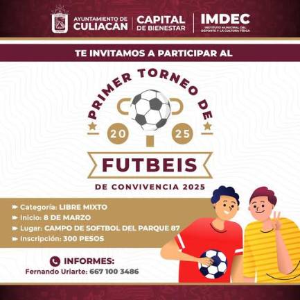 El evento iniciará el próximo 8 de marzo.