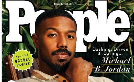 Michael B. Jordan. Foto: Tomada de Twitter de la revista People.