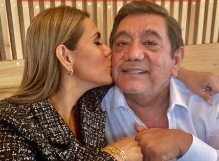 Félix Salgado Macedonio y su hija Evelyn Salgado Pineda.