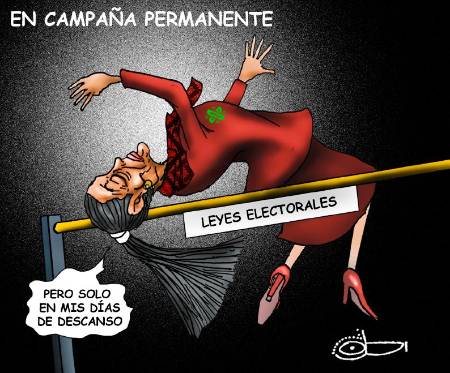 En campaña permanente