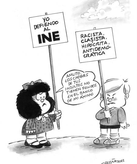 El insulto es el arma de los ignorantes
