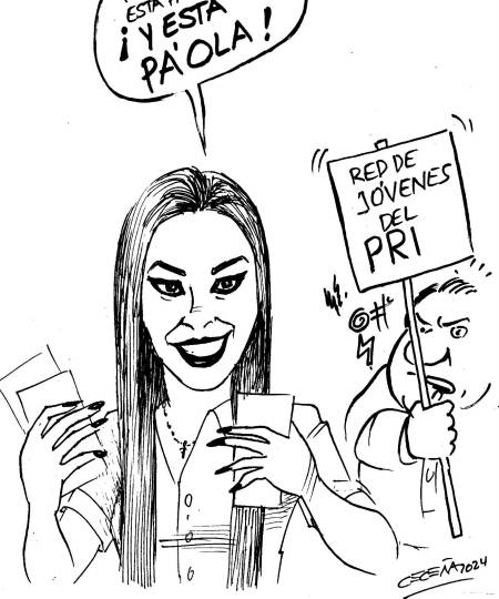A Paola Gáratele ganó su ADN priista