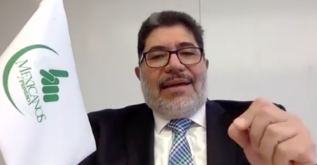 $!Presidente de Mexicanos Primero, David Eduardo Calderón Martín del Campo.