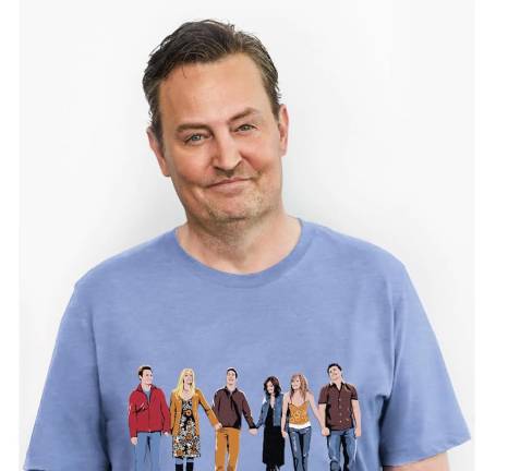 Matthew Perry interpretó al icónico personaje de “Chandler Bing” en la serie “Friends”.