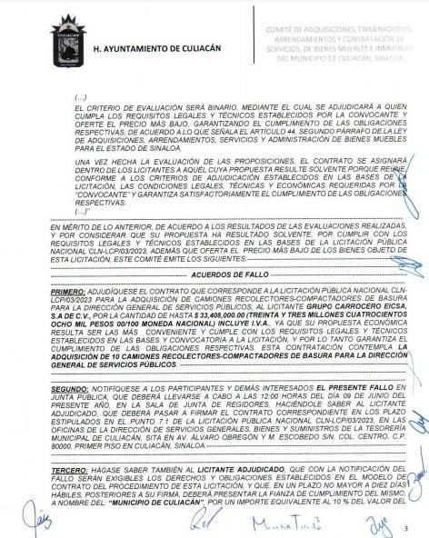 $!Gobierno de Culiacán compra otros 10 camiones de basura; ya son 70