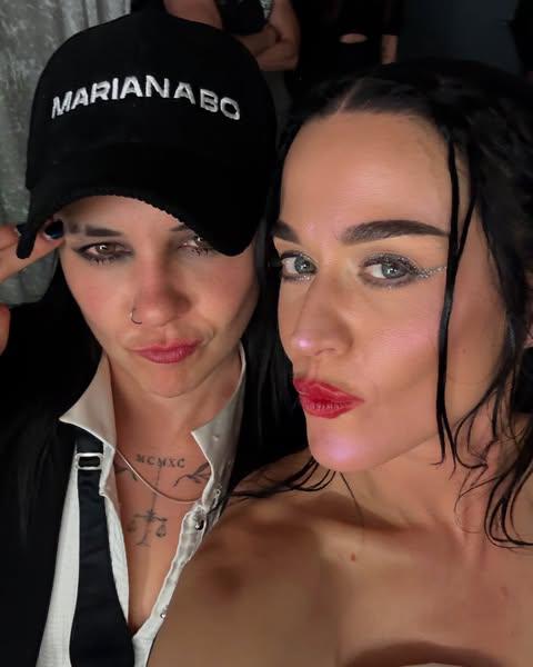 $!Mariana Bo junto a Katy Perry.