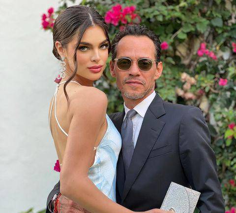 Nadia Ferreira y Marc Anthony.
