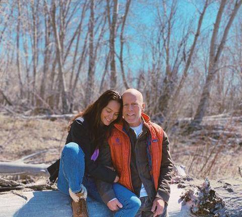 Emma Heming y Bruce Willis.